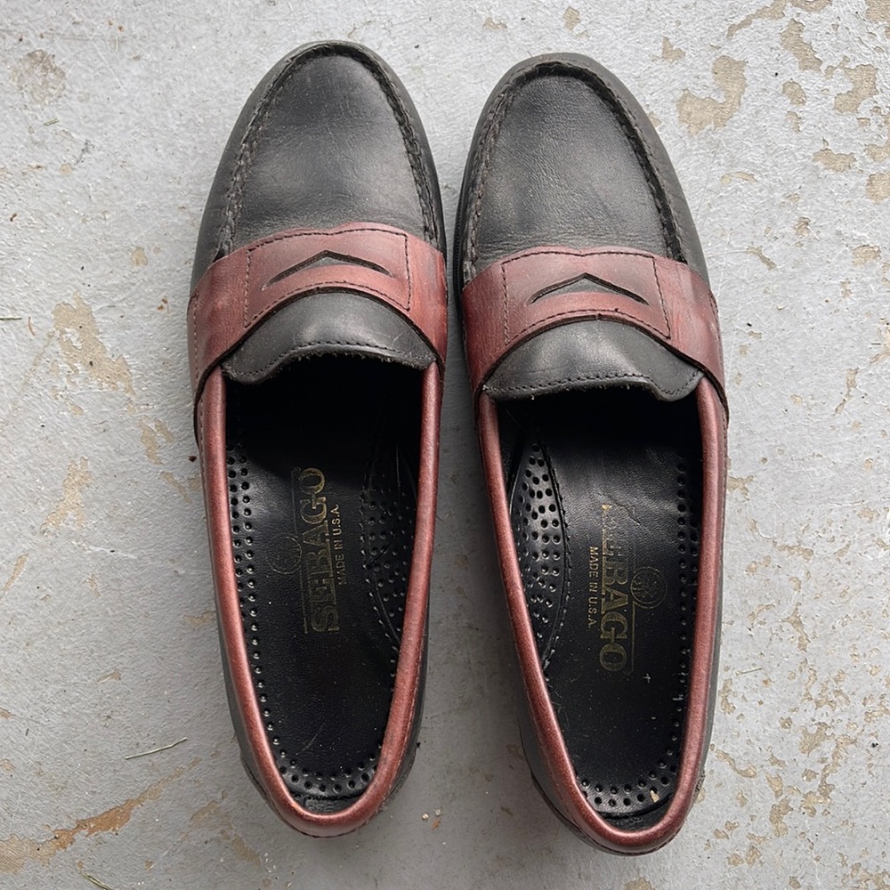 Sebago womens leather loafer